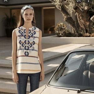 Tory Burch Avery Tunic Size 8